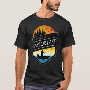 Ich wäre lieber auf Taylor Lake Wisconsin beim Ang T-Shirt