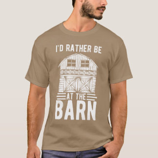Ich wäre lieber der Stallpferdetrainer-Junge T-Shirt