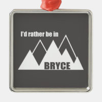 Ich wäre lieber im Berg Bryce Canyon