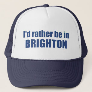 Ich wäre lieber in Brighton Utah Truckerkappe