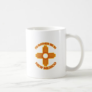 Ich wäre lieber in New Mexico Kaffeetasse