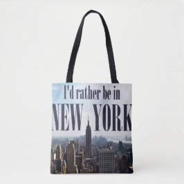 "Ich wäre lieber in New York"-Taschen
