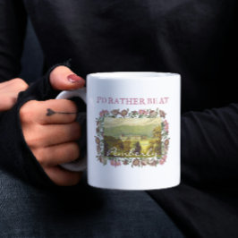 Ich wäre lieber Vintag bei Pemberly Jane Austen Kaffeetasse