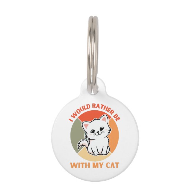 ICH WÄRE MIT MEINER KATZE ANDERS VERBUNDEN HAUSTIERMARKE (Vorderseite)