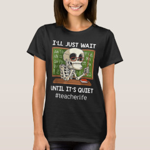 Ich warte nur, bis es leise Spaß macht, Sarcastic  T-Shirt