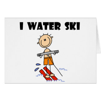Ich Wasser-Ski-T - Shirts und -geschenke