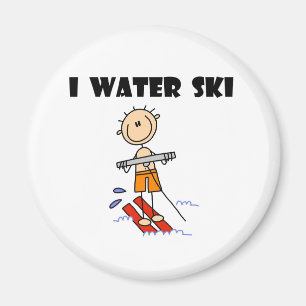 Ich Wasserski fahre Magnet