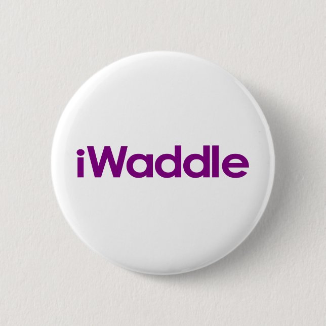 Ich watschle button (Vorderseite)