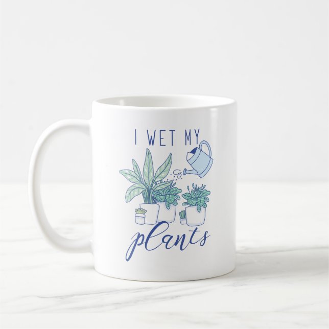 Ich wecke meine Pflanze Kaffeetasse (Links)
