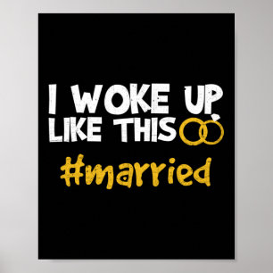 Ich Weckte so auf wie dieser Verheiratete Brautpav Poster