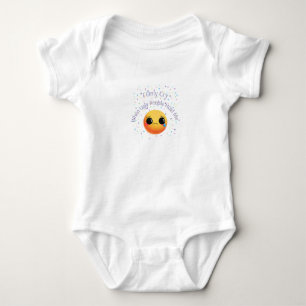 "Ich weine nur, wenn hässliche Leute mich halten. Baby Strampler