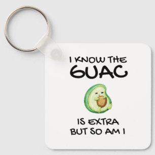 Ich weiß, dass der Guac extra ist, aber bin ich au Schlüsselanhänger