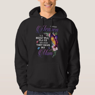 Ich weiß, dass der Himmel ein schöner Ort ist, wei Hoodie