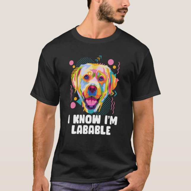 Ich weiß, dass ich im Tierpuppen-Spaß von Tieren b T-Shirt (Vorderseite)