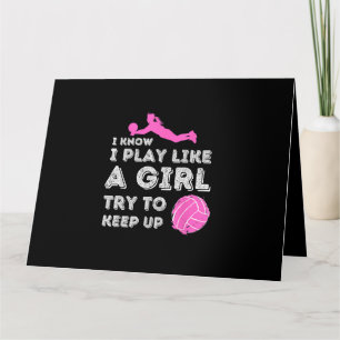 Ich weiß, dass ich wie ein Mädchen spiele, um Beha Karte