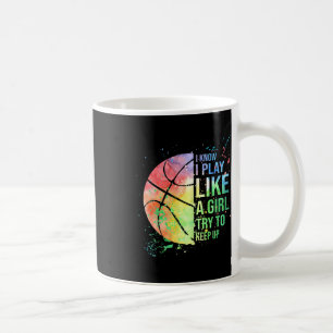 Ich weiß, dass ich wie ein Mädchen spiele und vers Kaffeetasse