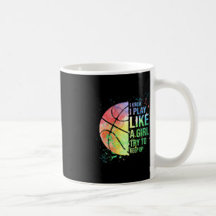 Ich weiß, dass ich wie ein Mädchen spiele und vers Kaffeetasse