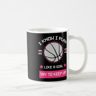Ich weiß, dass ich wie ein Mädchen spiele und vers Kaffeetasse