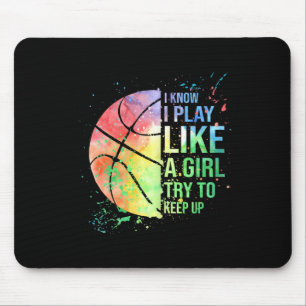 Ich weiß, dass ich wie ein Mädchen spiele und vers Mousepad