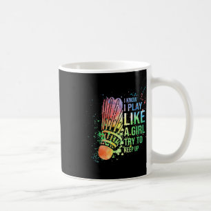 Ich weiß, dass ich wie ein Mädchen spiele, versuch Kaffeetasse