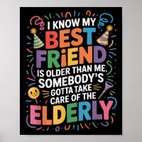 Ich weiß, dass mein Freund älter ist als ich jeman