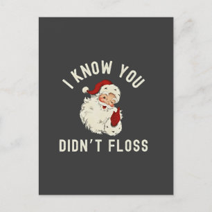 Ich weiß, du hast Weihnachten nicht mit Zahnseide
