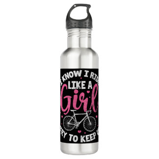 Ich weiß, ich fahre wie ein Mädchen, versuche, den Edelstahlflasche
