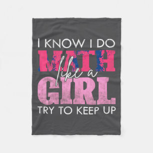 Ich weiß, ich mache Mathe wie ein Mädchen, versuch Fleecedecke