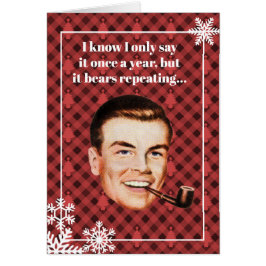 Ich weiß, ich sage es nur einmal im Jahr...