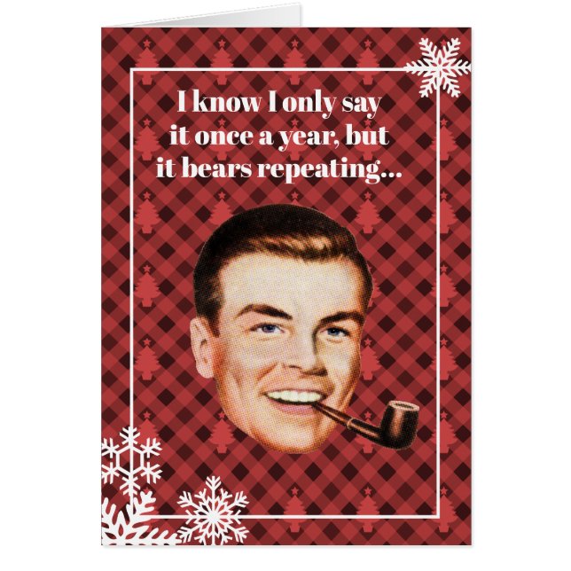 Ich weiß, ich sage es nur einmal im Jahr... (Vorne)