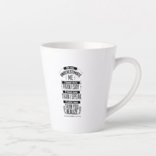 Ich weiß mehr als ich sage, nicht unterschätzen mi milchtasse