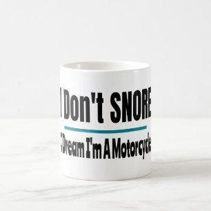 Ich weiß nicht, dass ich ein Motorrad-Funny Sarcas Kaffeetasse