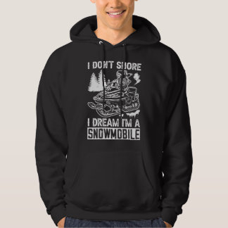 Ich weiß nicht, dass ich ein Schneemobil-Funny bin Hoodie