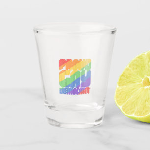 Ich weiß nicht, ich arbeite hier nur Lustige Sarca Schnapsglas