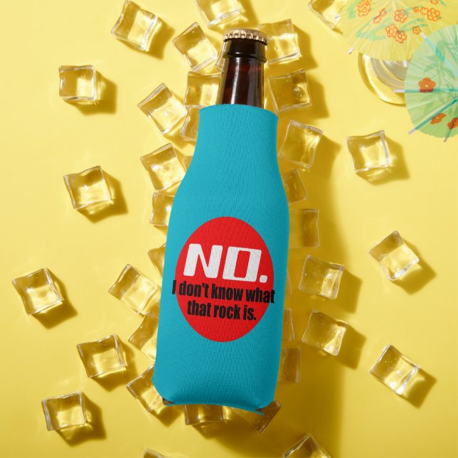 Ich weiß nicht, was dieser Felsen ist (rot) Flaschenkühler (In Situ Sommer)