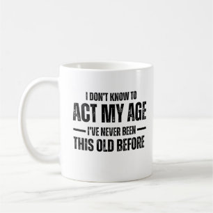 Ich weiß nicht, wie ich mich benehmen soll, ich bi kaffeetasse