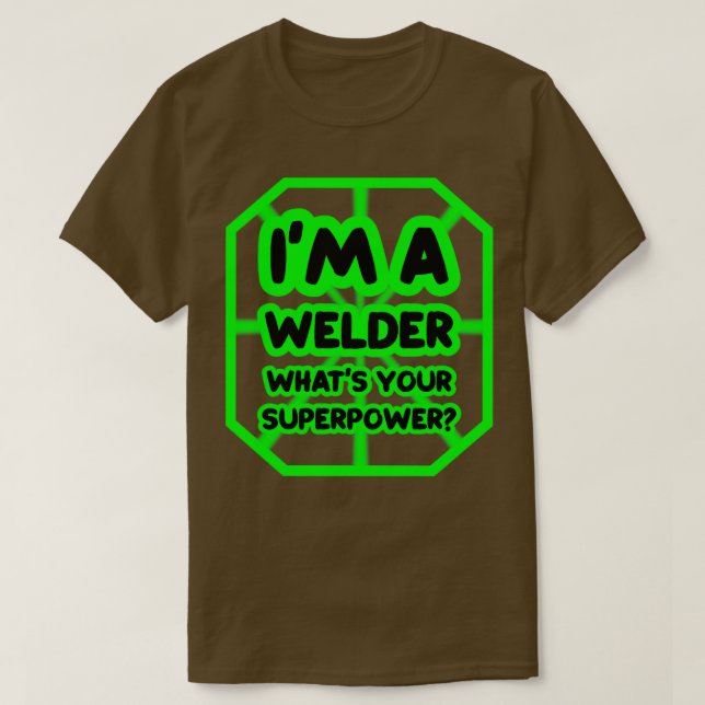 Ich weiß, was deine Supermacht ist T-Shirt (Design vorne)