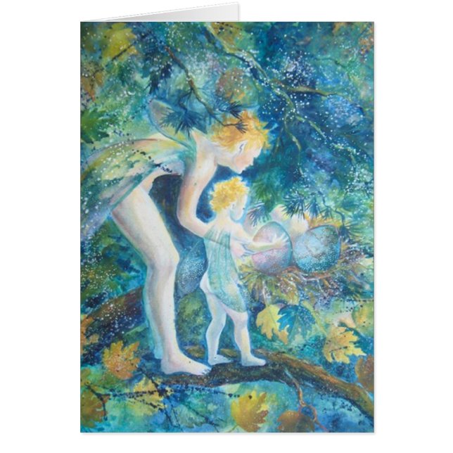 Ich weiß, wohin Baby-Feen von der Karte kommen (Vorne)