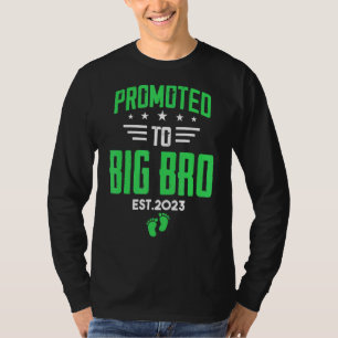Ich werde 2023 ein großer Bruder sein, der nach Bi T-Shirt