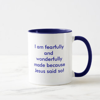 Ich werde ängstlich und wunderbar weil JES… Tasse