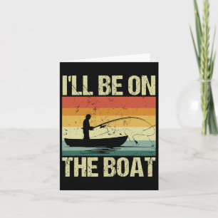 Ich werde auf dem Boot sein - Fischen im Freien Fi Karte