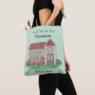 Ich werde bei der Museum Crossbody Tote Bag sein