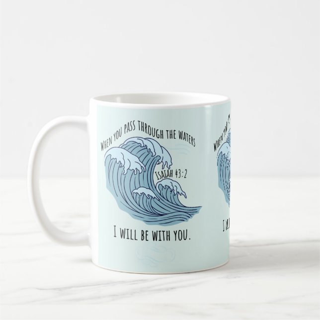 Ich werde bei dir sein, Christ  Kaffeetasse (Links)