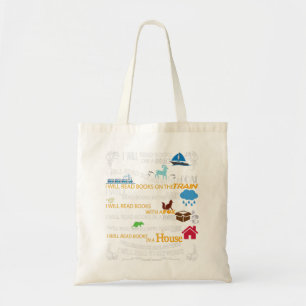 Ich werde Bücher auf einem Boot lesen und überall Tragetasche