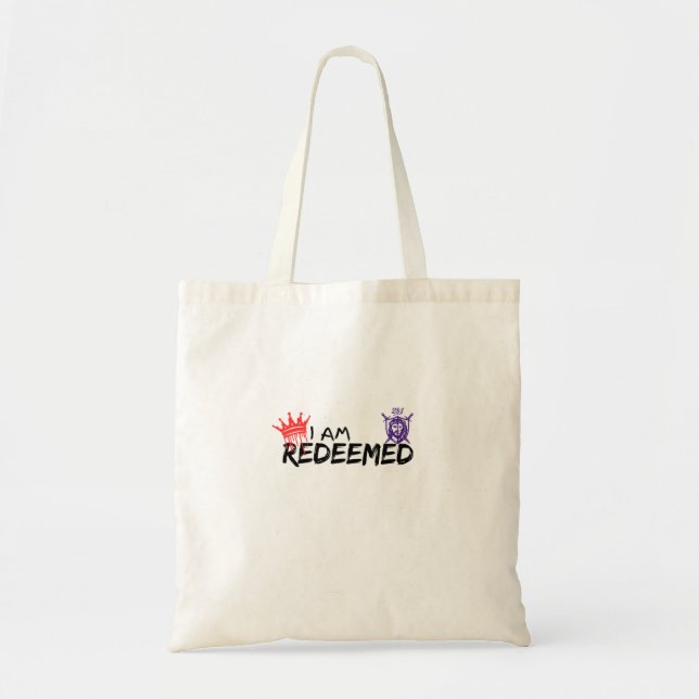 Ich werde Christlich Tote Bag eingelöst Tragetasche (Vorne)