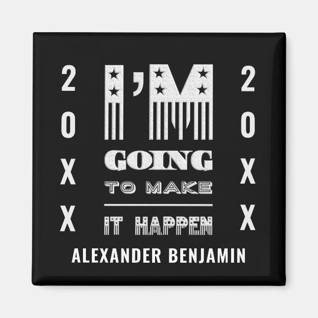 Ich werde dafür sorgen, dass das Inspirierend Ange Magnet (Vorne)