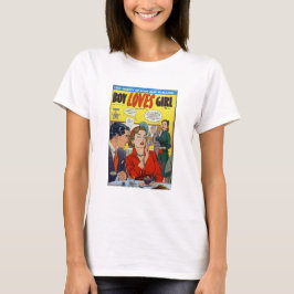 Ich werde das handhaben - Romance Comic Book - Ret T-Shirt