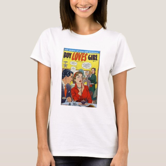 Ich werde das handhaben - Romance Comic Book - Ret T-Shirt (Vorderseite)
