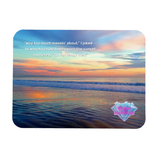 Ich werde das Workshop machen Magnet (Horizontal)