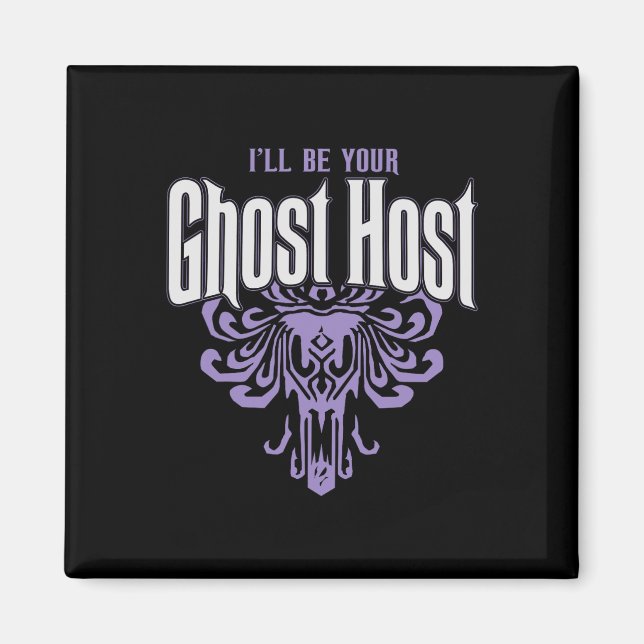 Ich werde dein Ghost-Host Spuk Halloween-Party 1 s Magnet (Vorne)